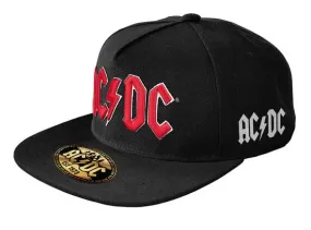 ACDC Logo Flat Peak Cap