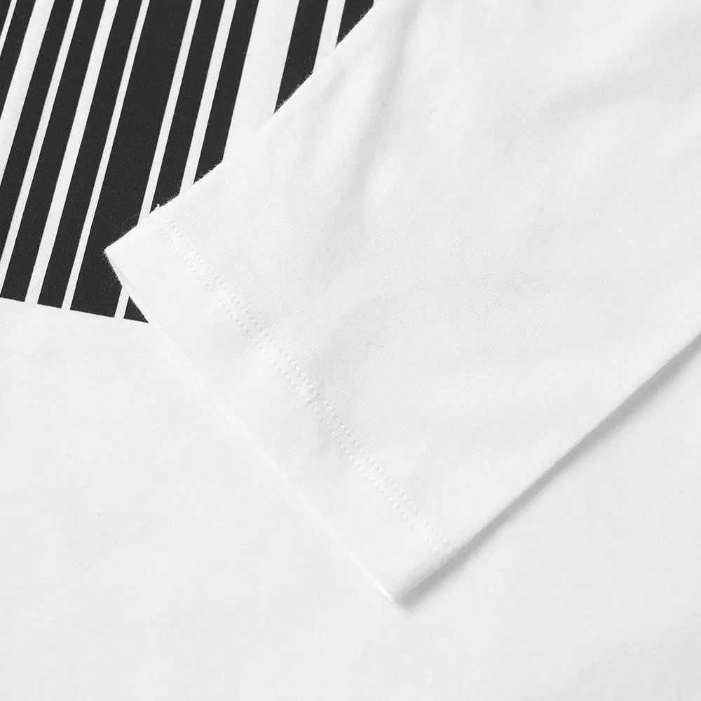 Alexander Wang Long Sleeve Barcode TeeWhite