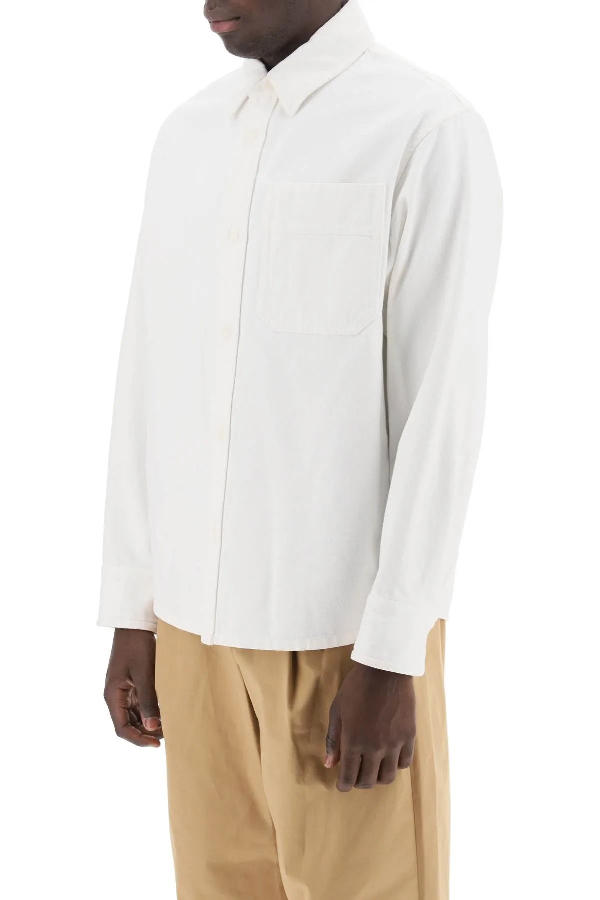 A.p.c. basile brodàe overshirt COFCN H02918 WHITE