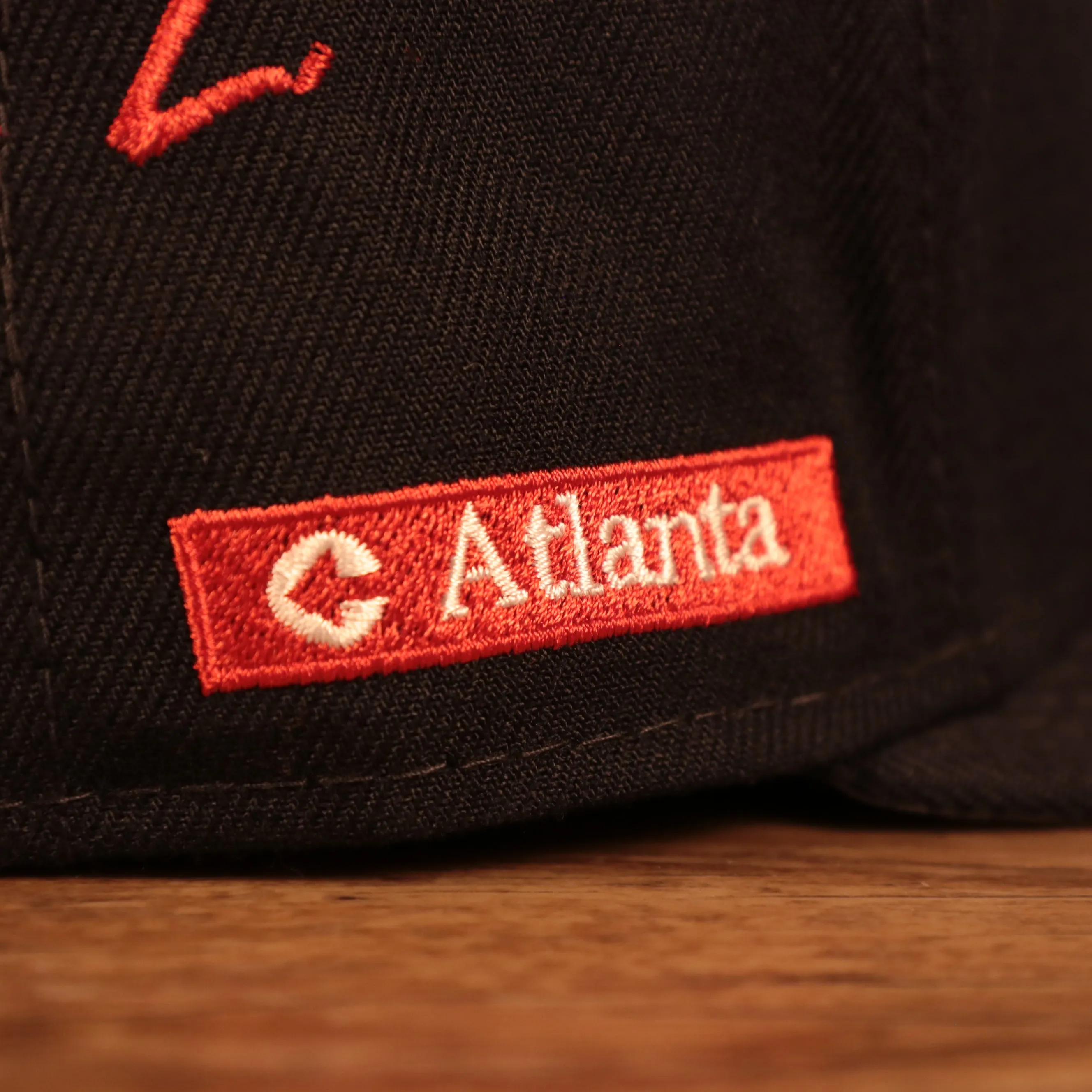 Atlanta Braves City Transit All Over Side Patch Gray Bottom 59Fifty Fitted Cap