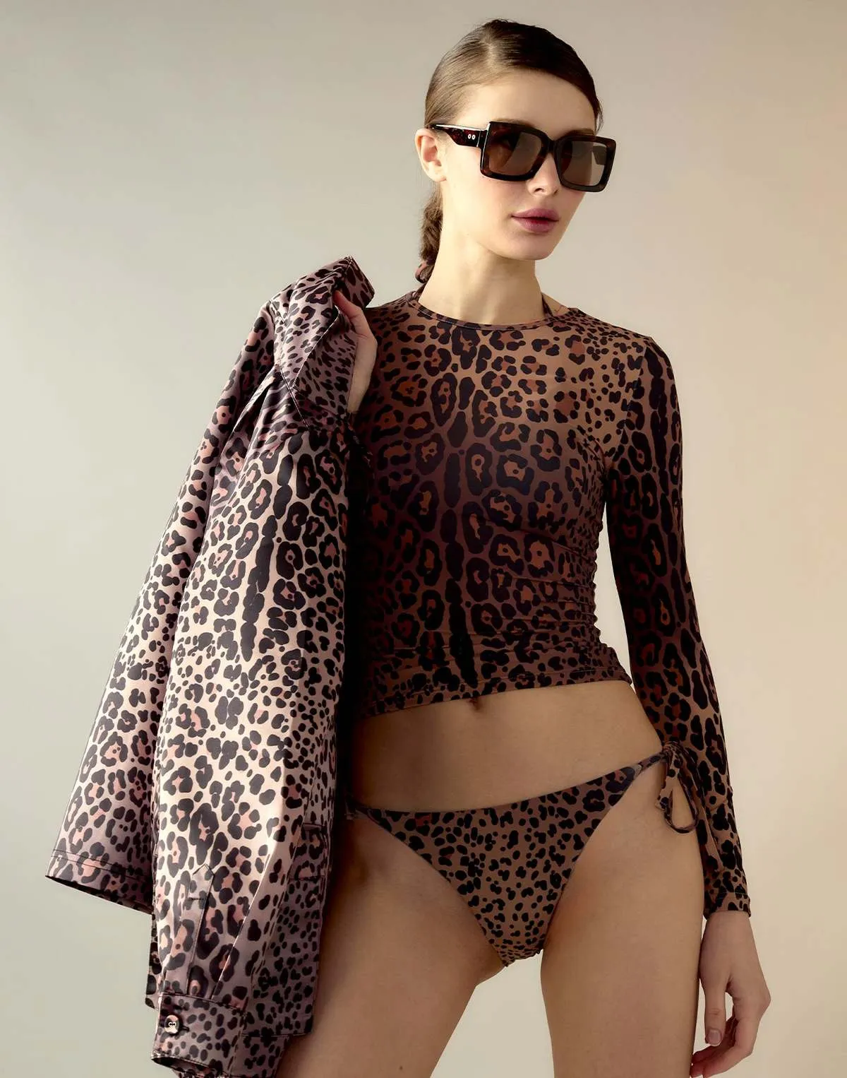 Bella Rashguard - Leopard