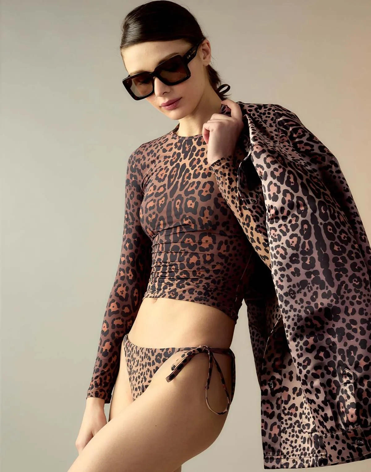 Bella Rashguard - Leopard