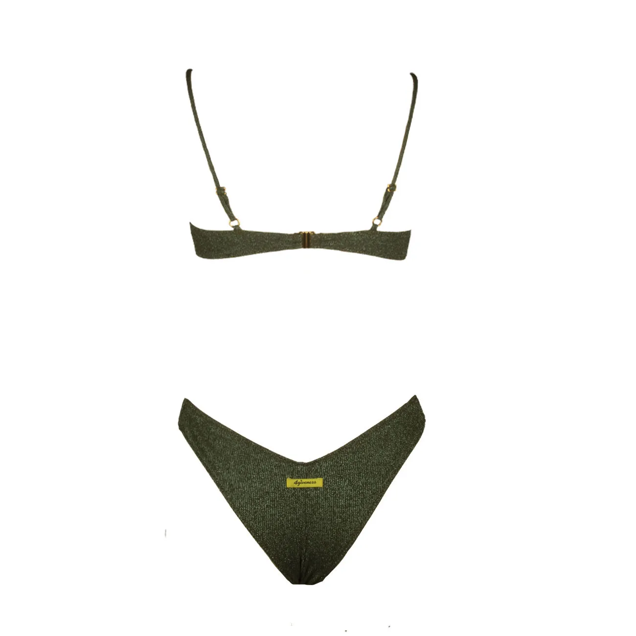 BIKINI FASCIA CON SLIP Donna Army