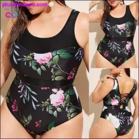 Bikinis Women One Piece Swimsuit Push Up Tankini Plus