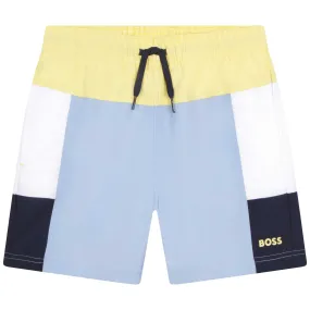 BLUE SWIM SHORTS