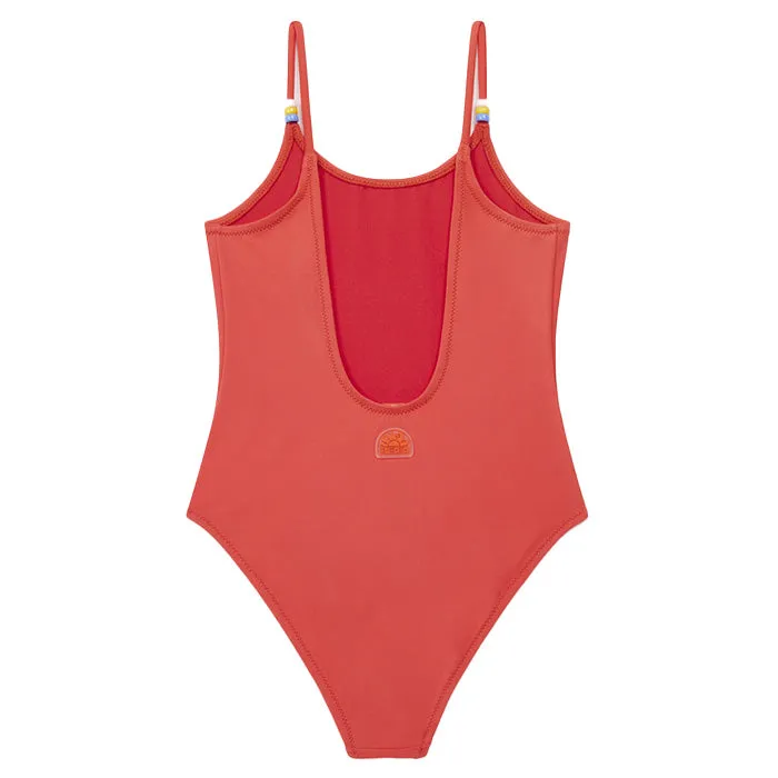 Bonton x Sundek Child Swimsuit Clementina Orange