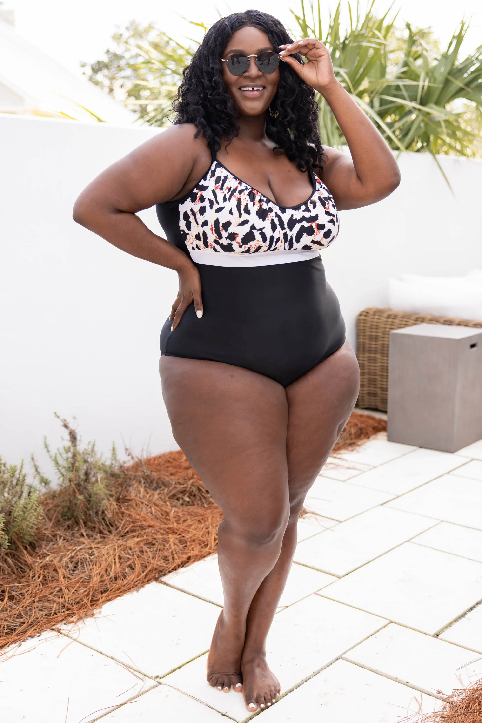 Caribbean Crush Swimsuit, Leopard