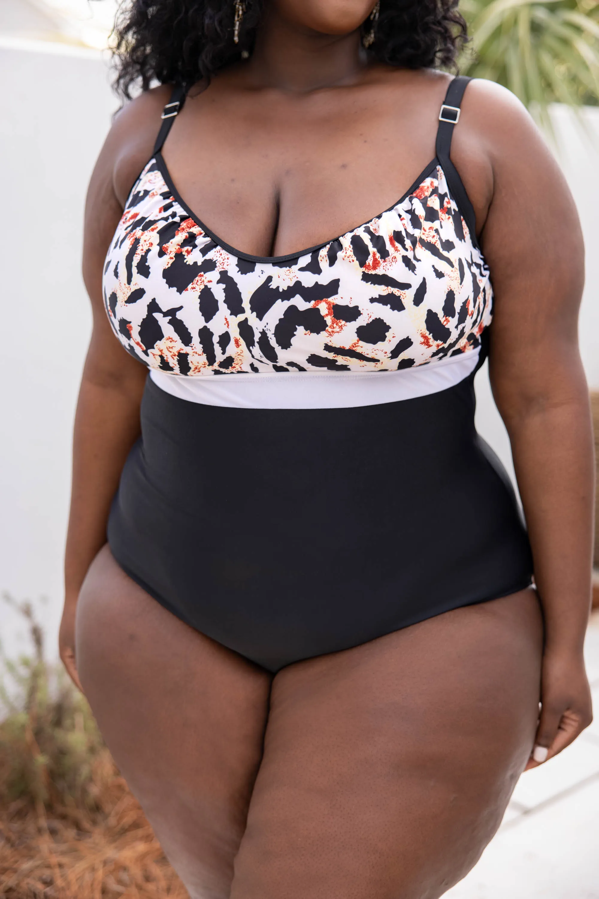 Caribbean Crush Swimsuit, Leopard