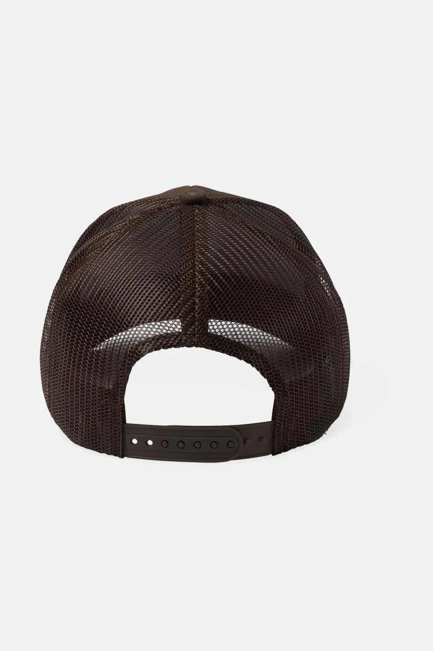 Crest Netplus MP Trucker Hat - Dark Earth/Dark Earth