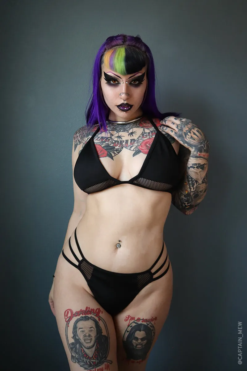 Dark Wave Bikini Bottoms