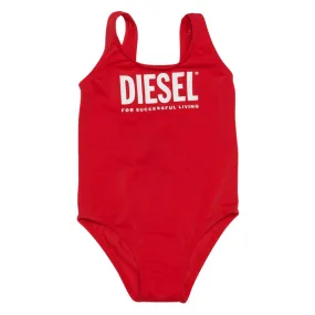 Diesel Swimsuit Logo Red