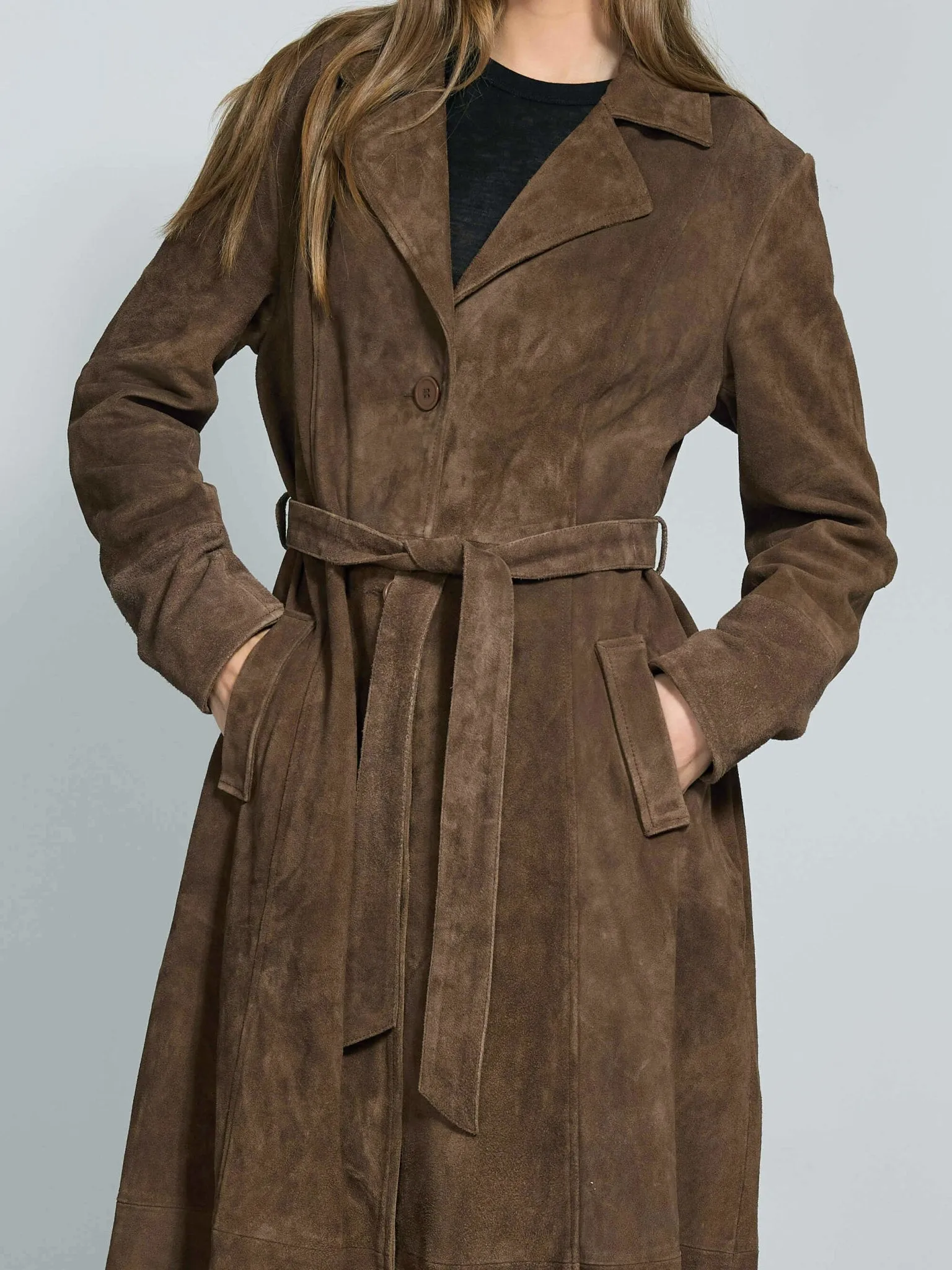 DREW SUEDE COAT