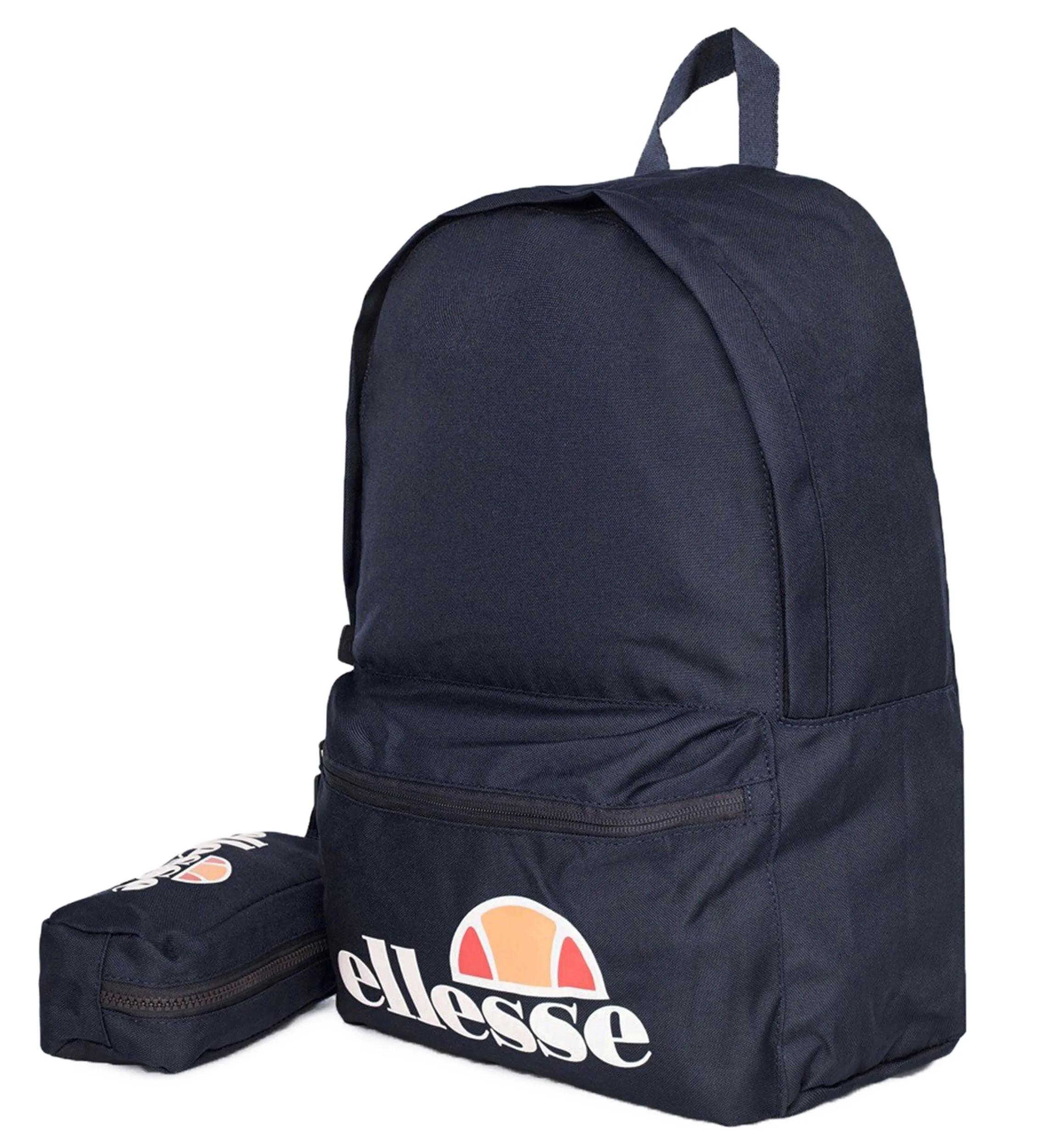 Ellesse Rolby School Backpack & Pencil Case Bag Navy