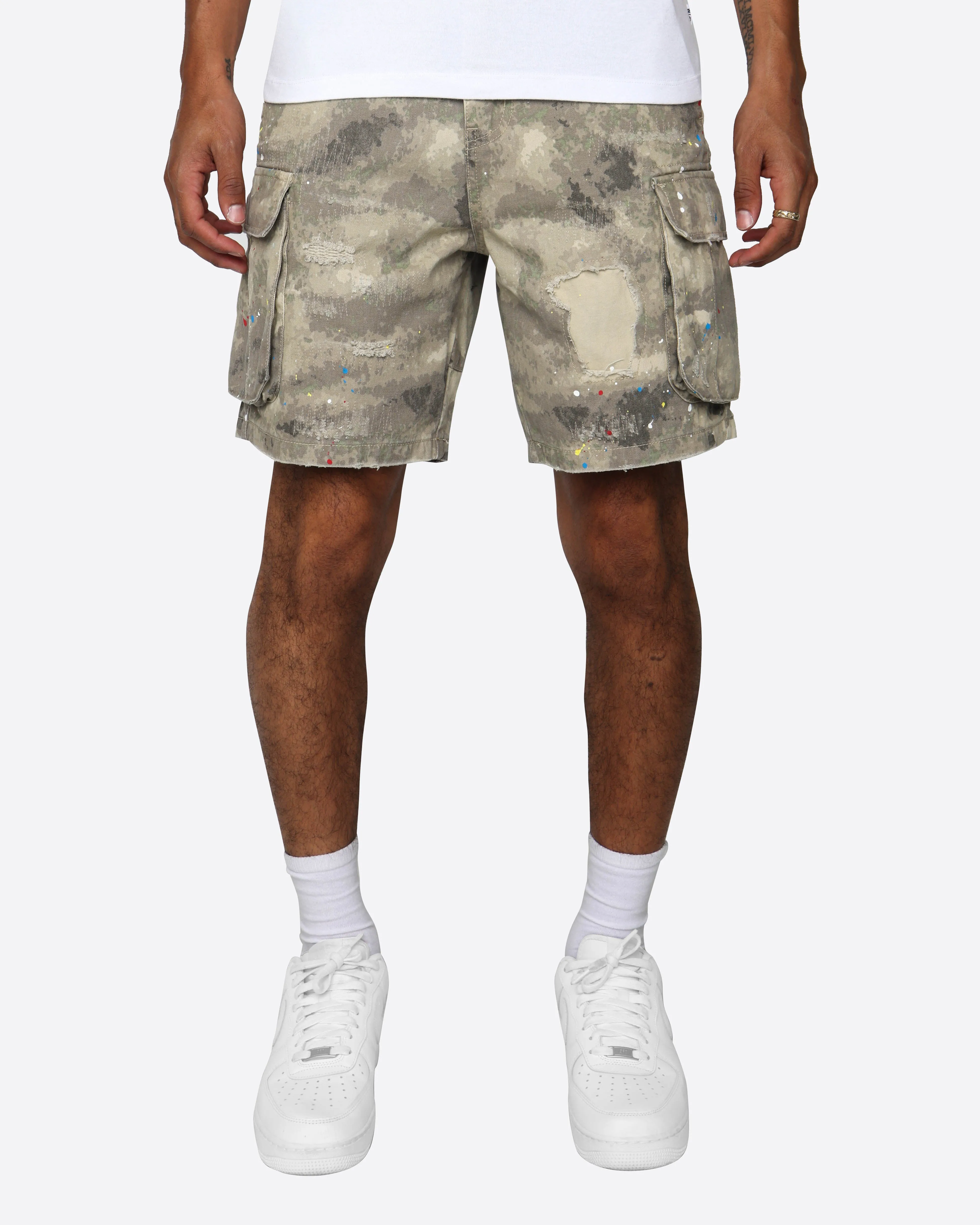 EPTM MATCHBOX SHORTS-KHAKI