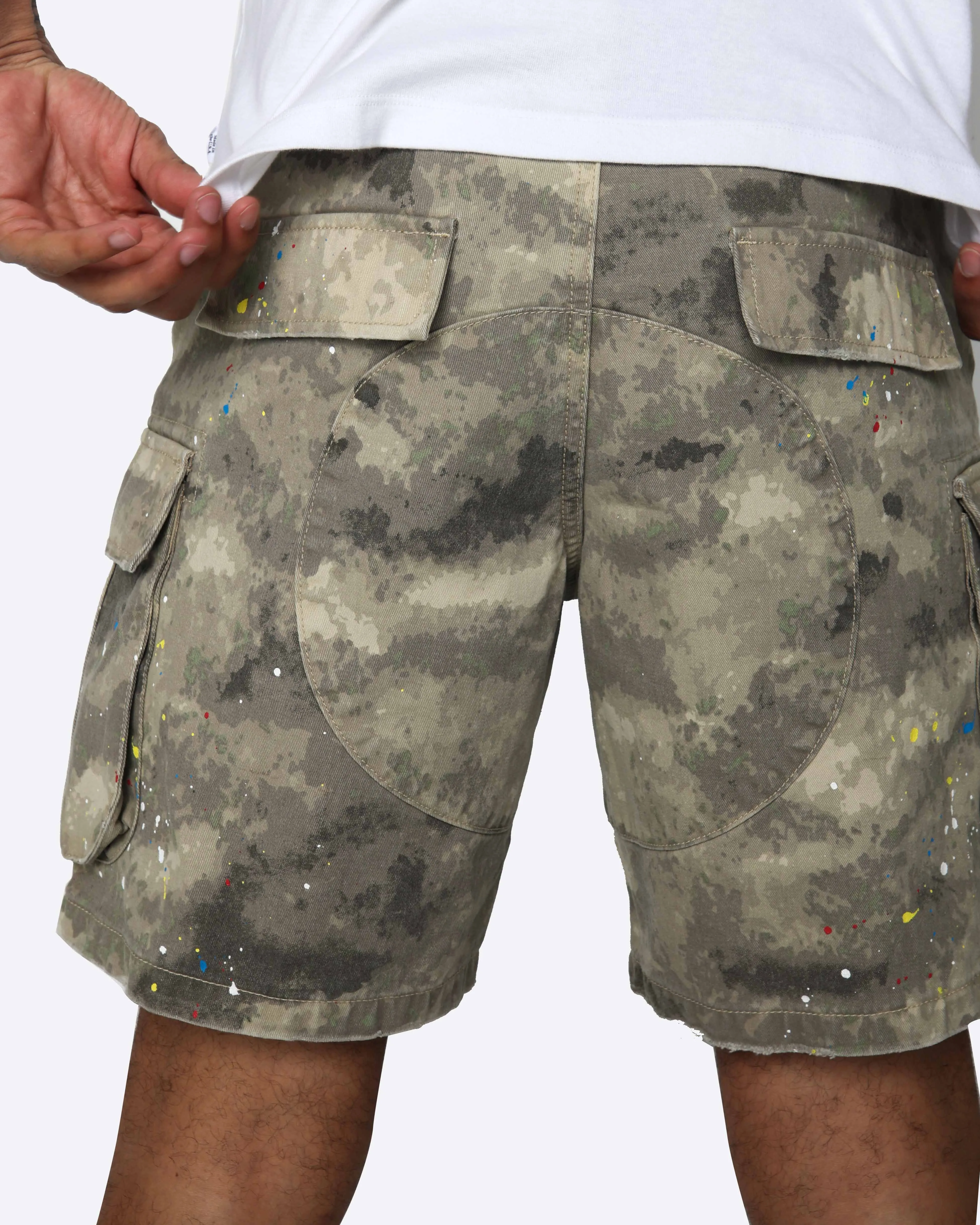 EPTM MATCHBOX SHORTS-KHAKI