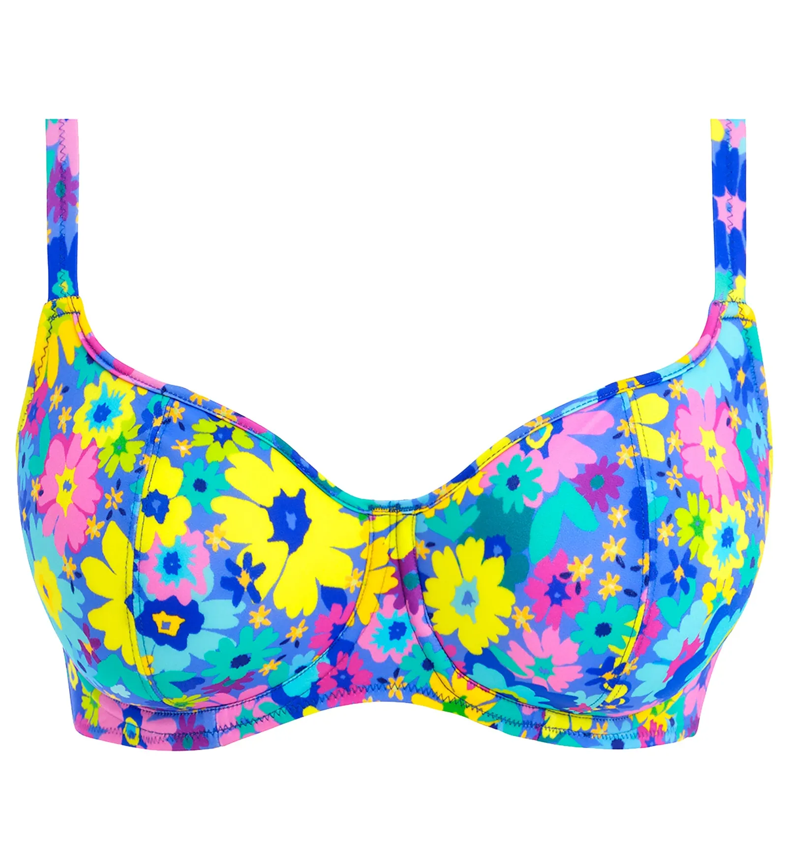 Freya Garden Disco Sweetheart Padded Underwire Bikini Top (204303) - Multi