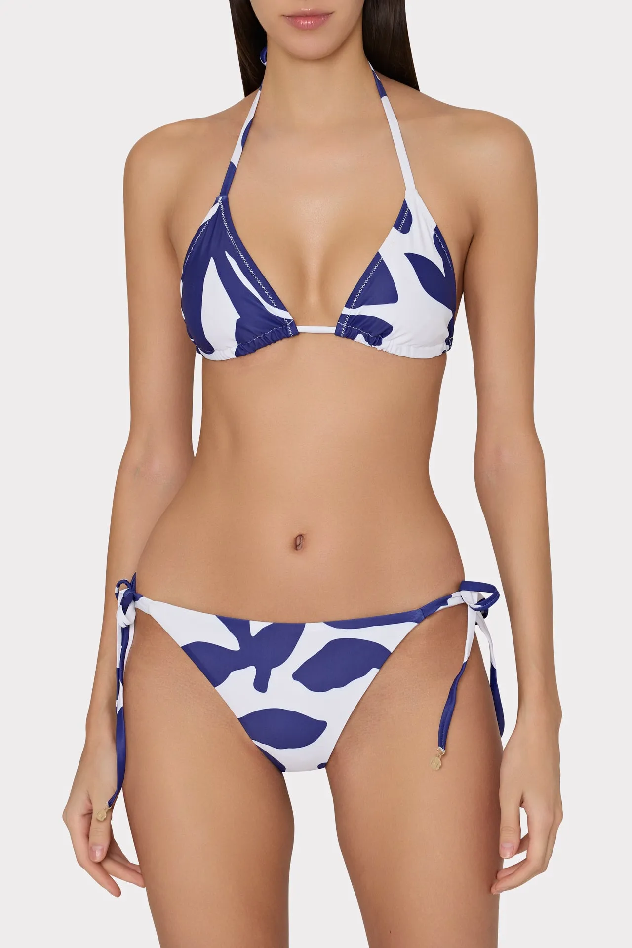 Grand Foliage String Bikini Bottom