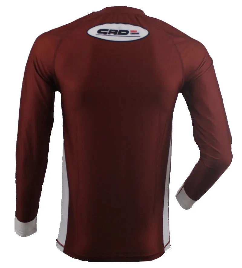 GUARD Kimomos Rashguard Ranked BJJ Brown Belt