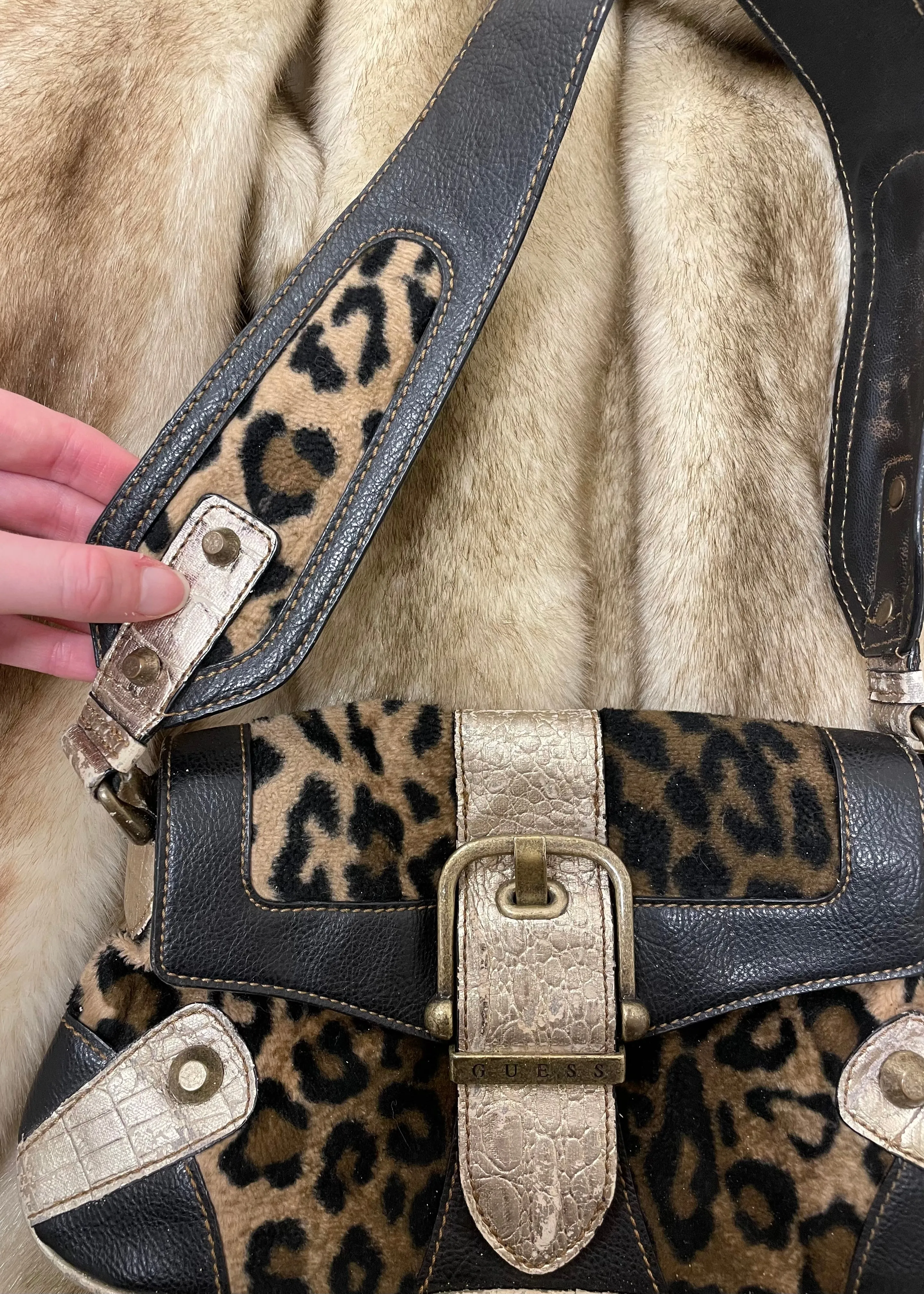 Guess Leopard Bag