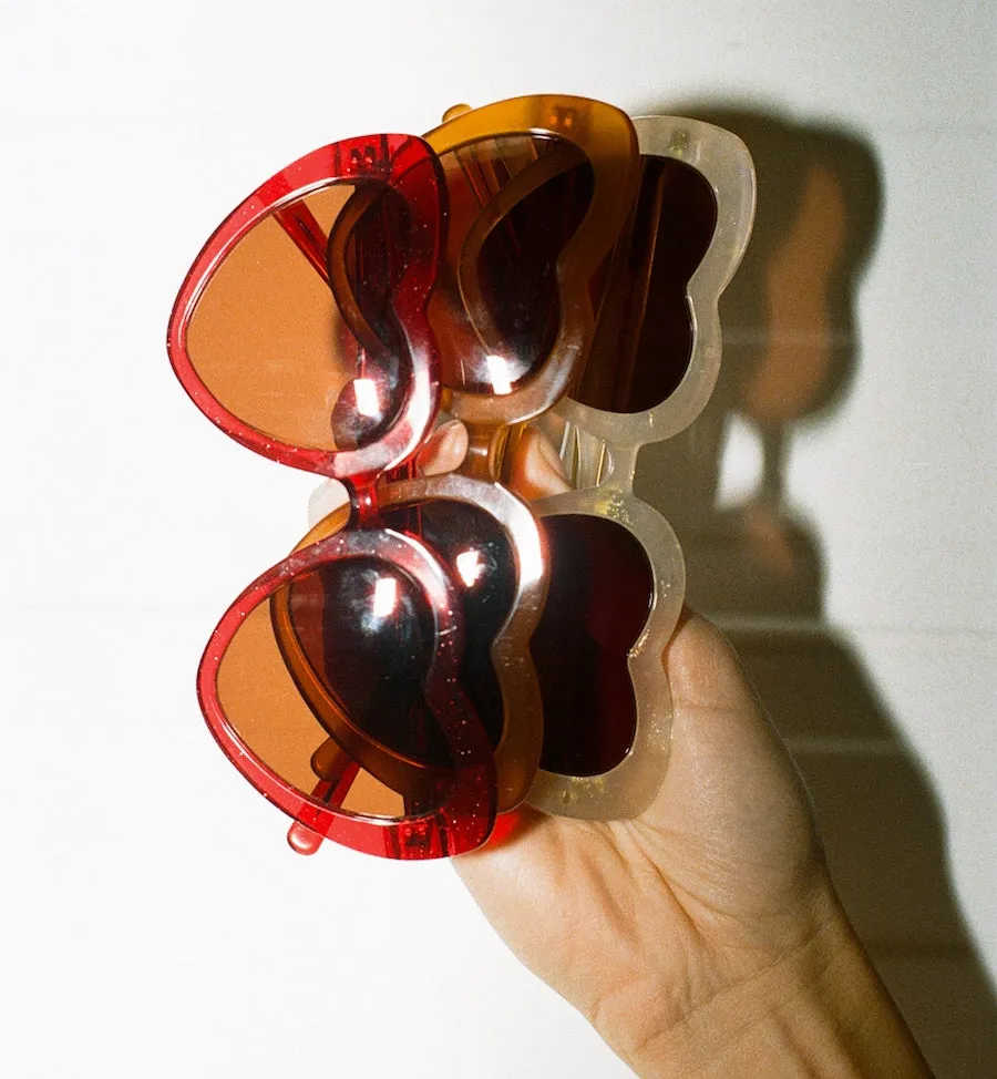 Heart Chestnut Sunglasses