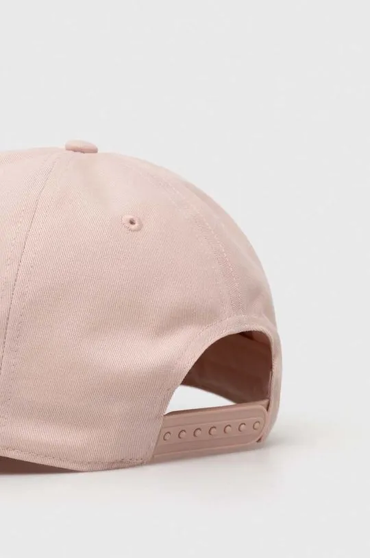 Helly Hansen cotton baseball cap HH Ball Cap 67434 001 pink color