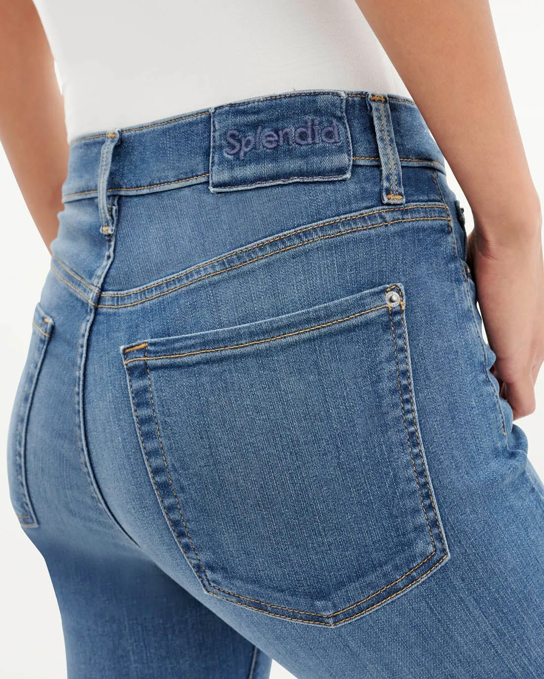 High Waist Ankle Skinny Jeans