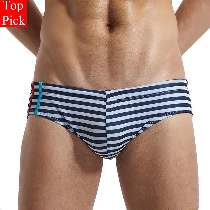 Hot Sale Sexy Men's Multicolor Briefs Swimwear for Bathing & Beach