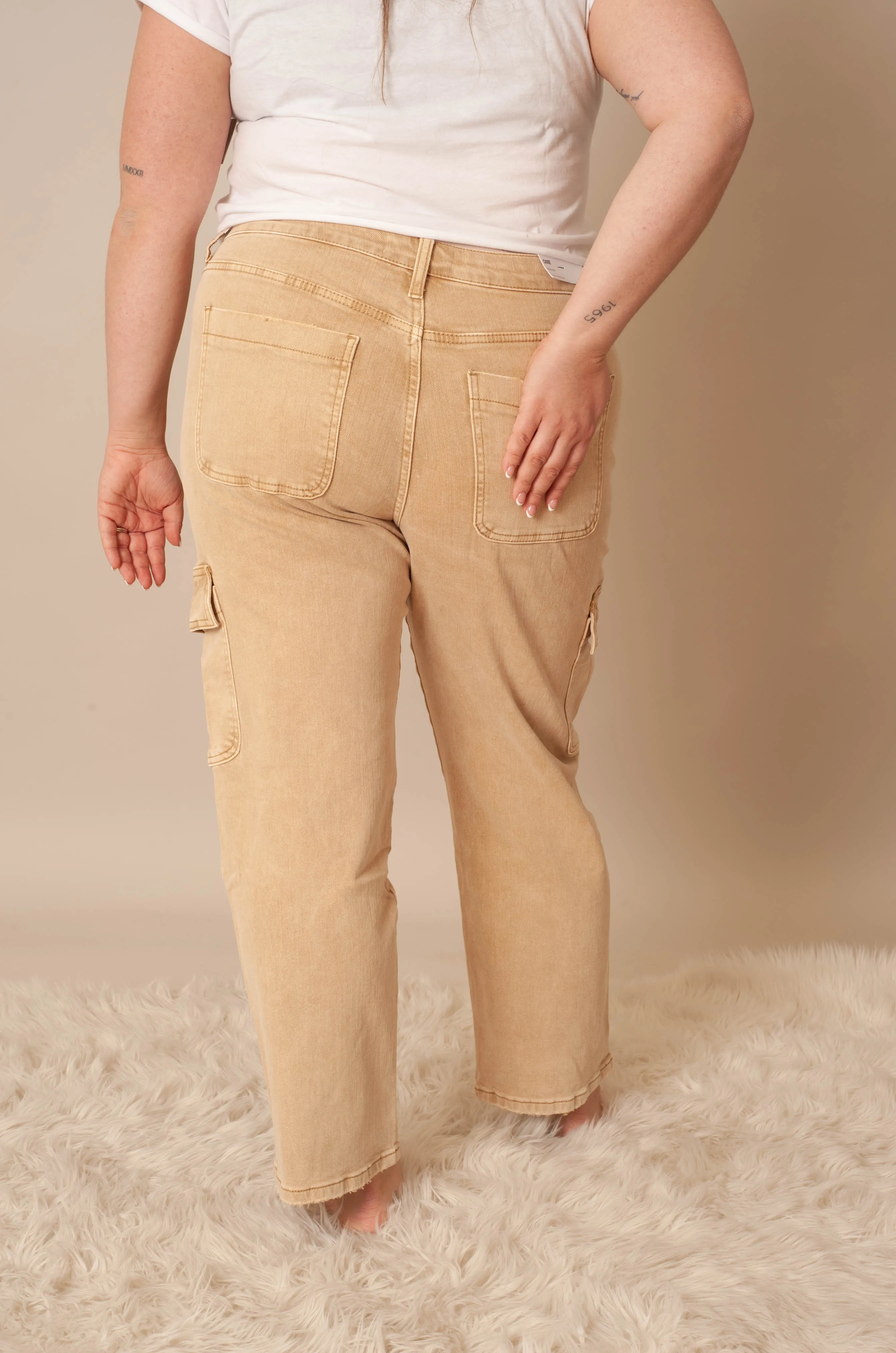 Instructive Cargo Straight Jeans