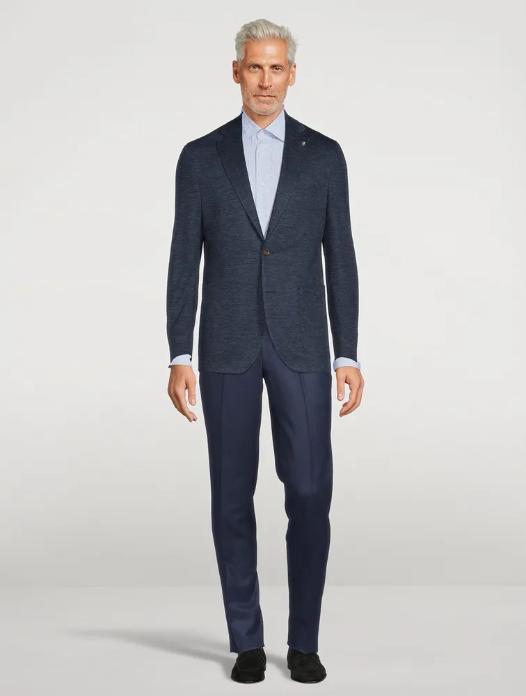 JACK VICTOR Hampton Linen And Cotton Jacket