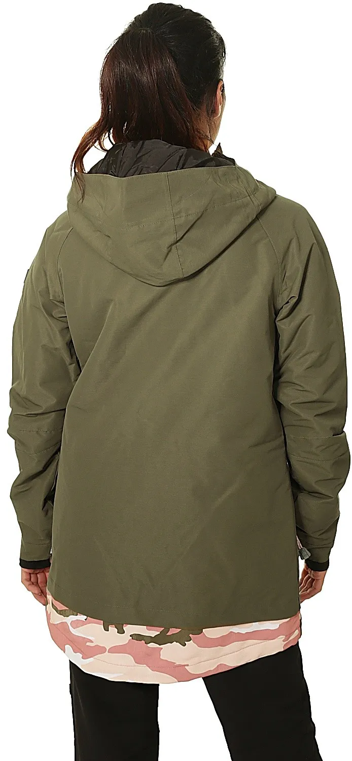 jacket DC Riji - CRH0/Olive Night - women´s