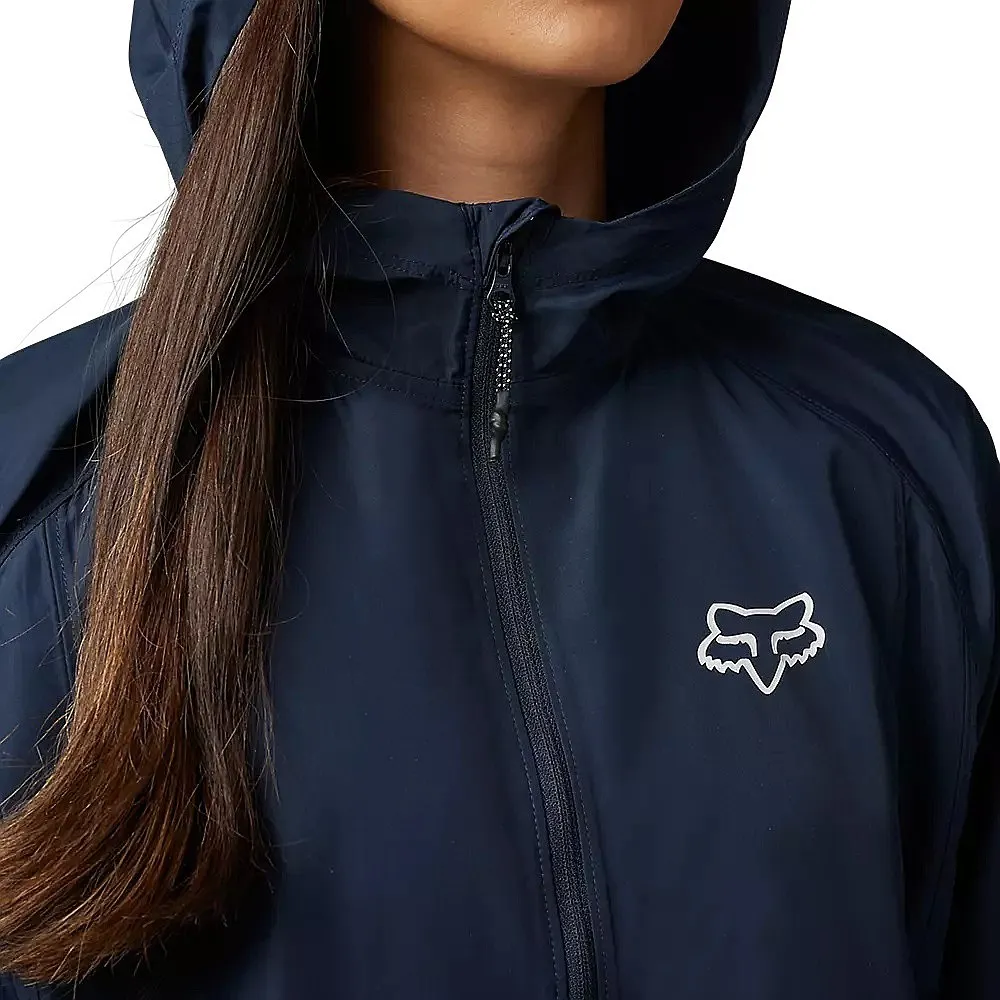 jacket Fox Boundary Windbreaker - Midnight - women´s