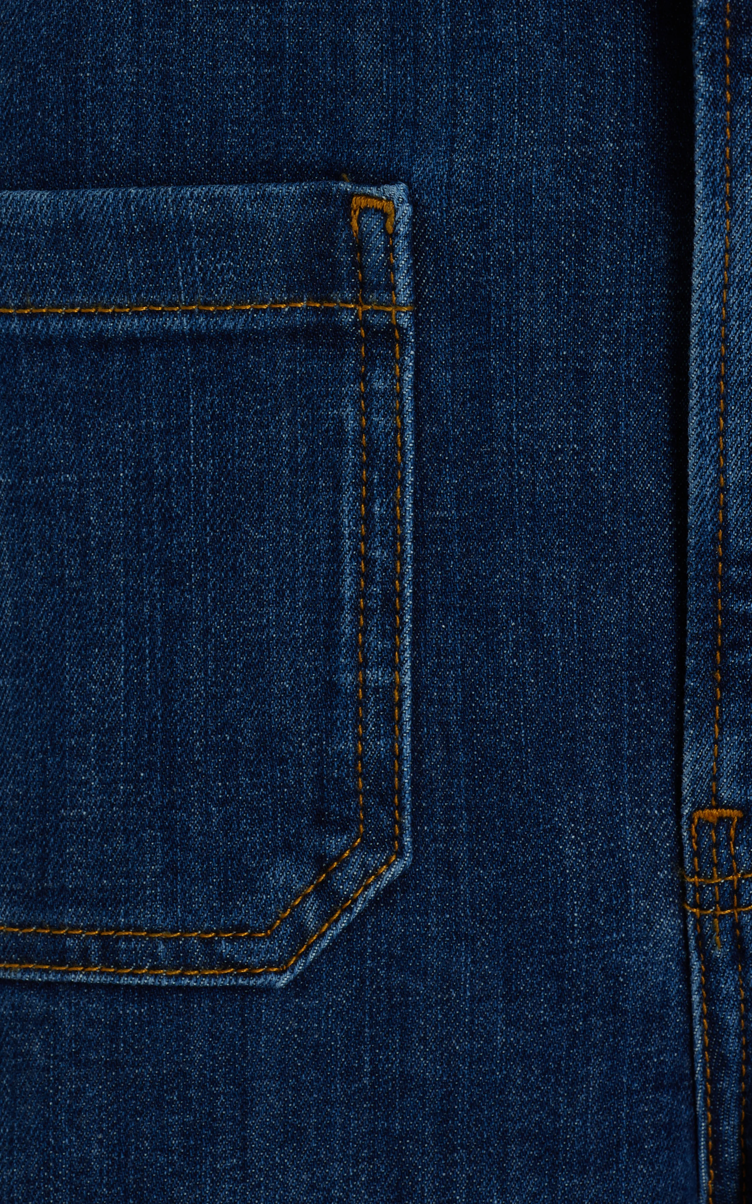 Jeanerica St Monica Stretch High-Rise Flared-Leg Jeans