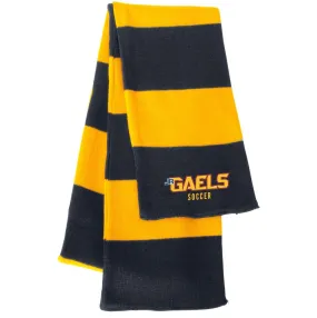 Junior Gaels Soccer - Knitted Striped Scarf