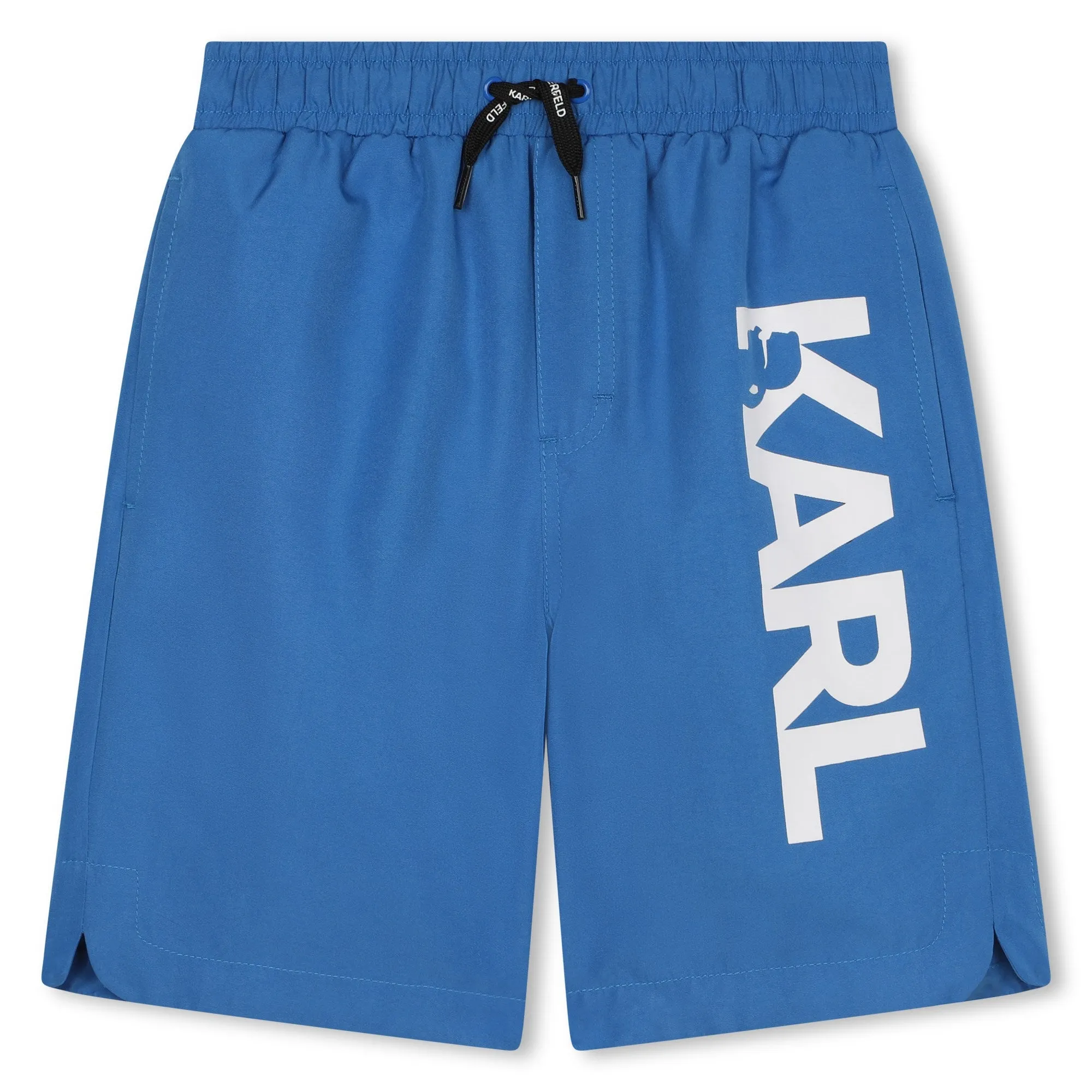 Karl Lagerfeld Boy's Swim Trunks w/ Leg Logo