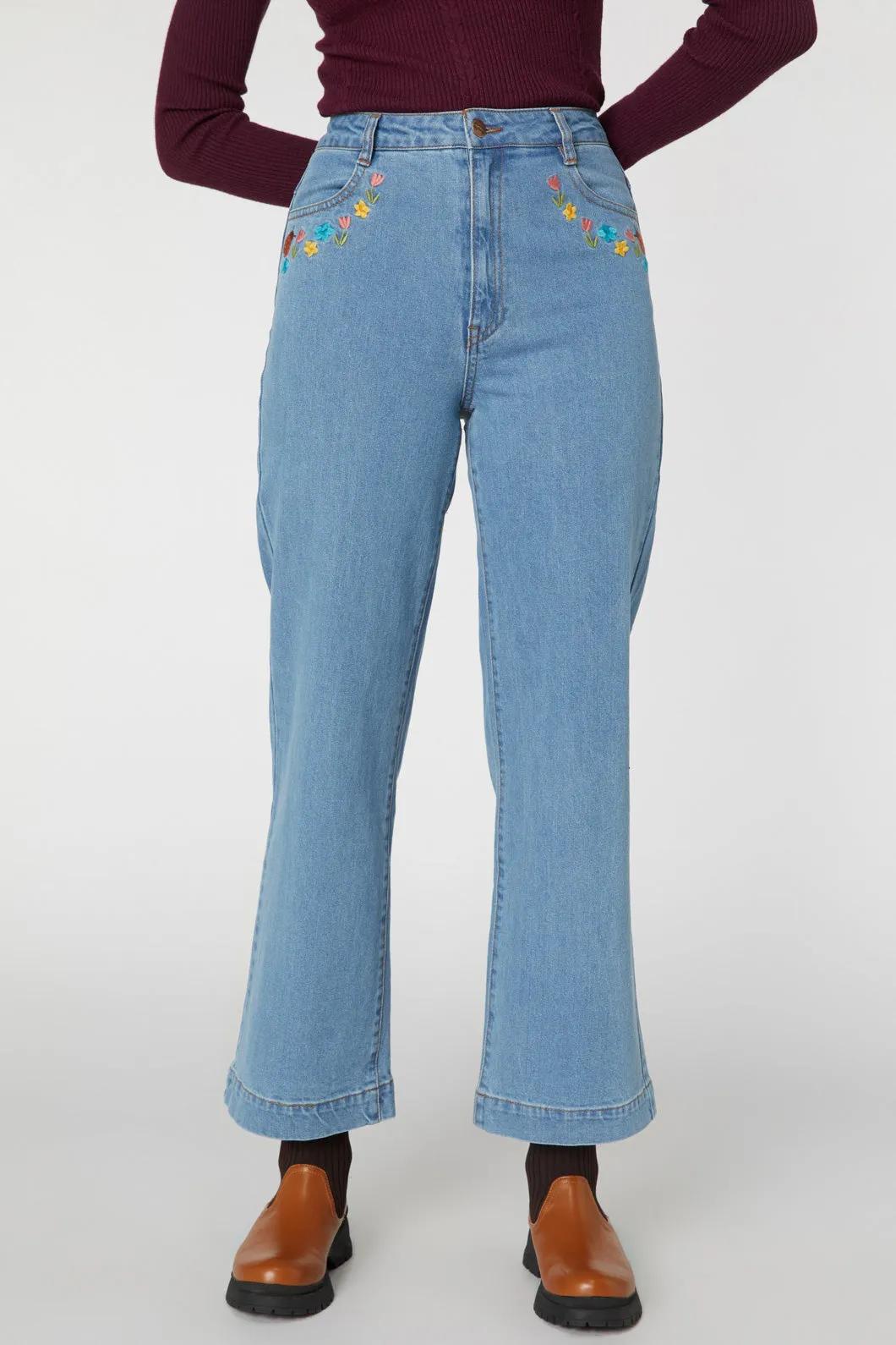 Lady Bug Emb Jean