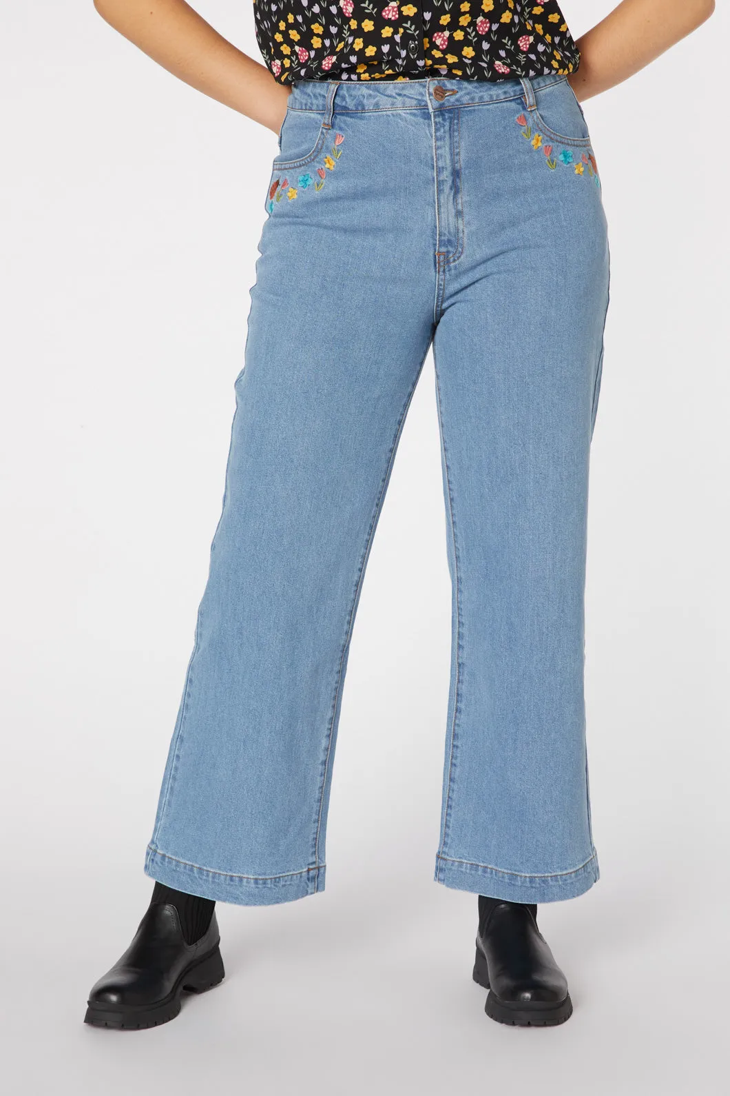 Lady Bug Emb Jean