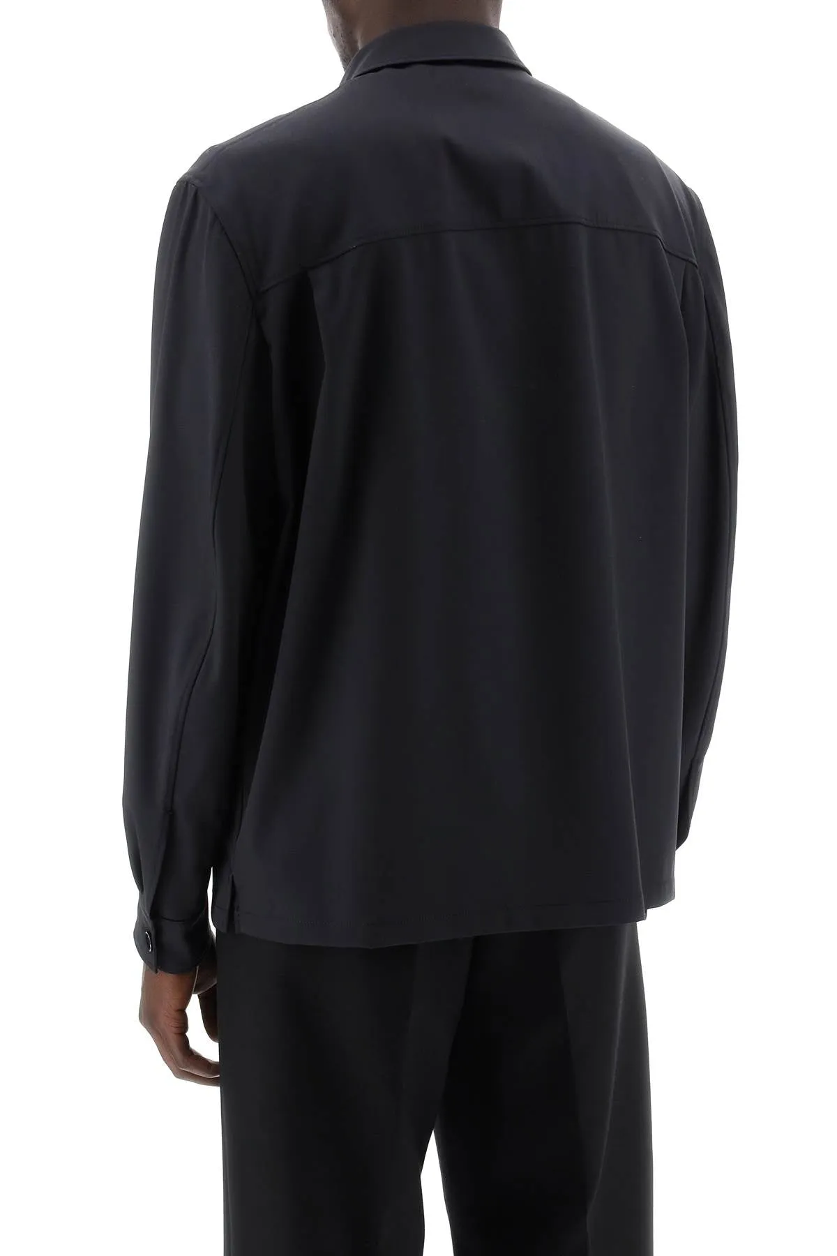 Lemaire lightweight wool oversh