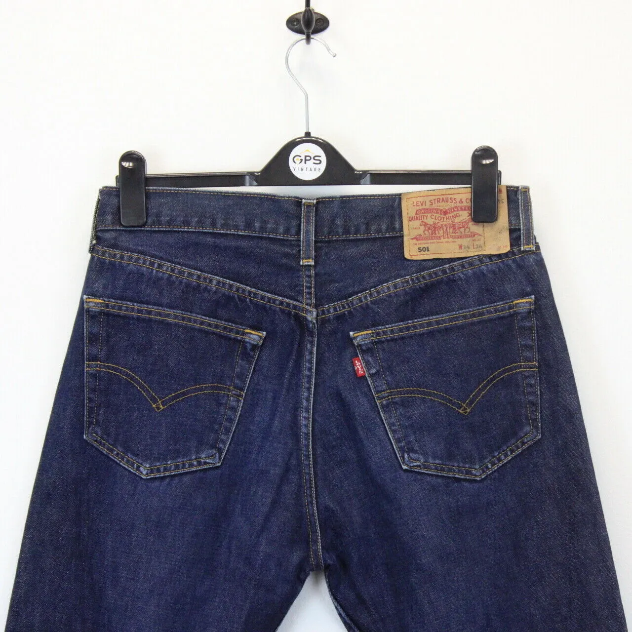 LEVIS 501 Jeans Dark Blue | W34 L30