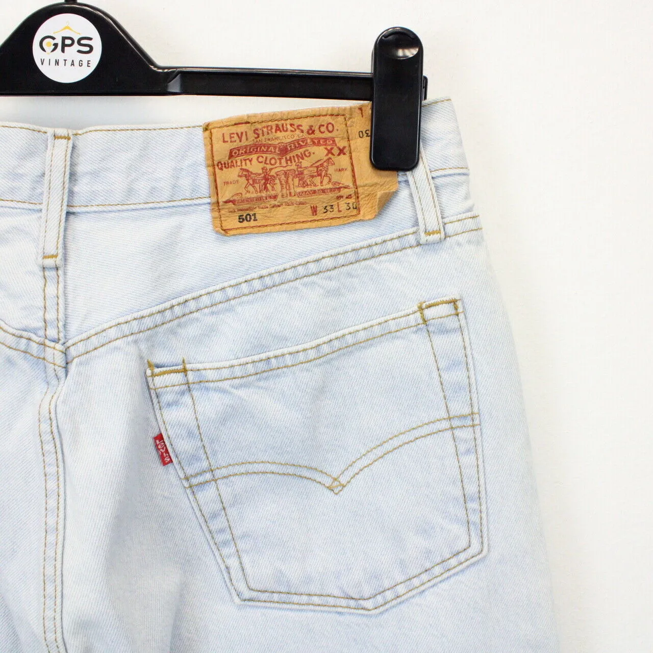 LEVIS 501 Jeans Light Blue | W33 L28