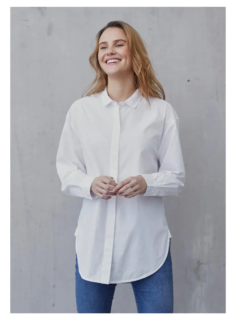 Long white  Shirt /Top