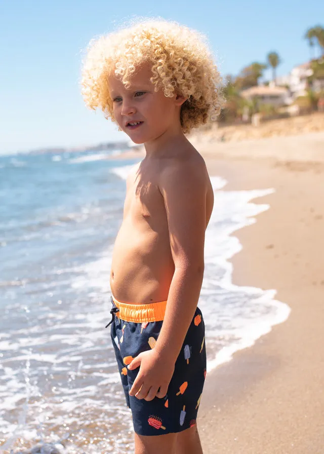 Mayoral Combined swim shorts for boy - Navy