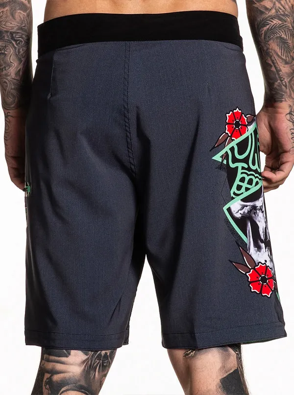 Men's Rigoni Skull Boardshort