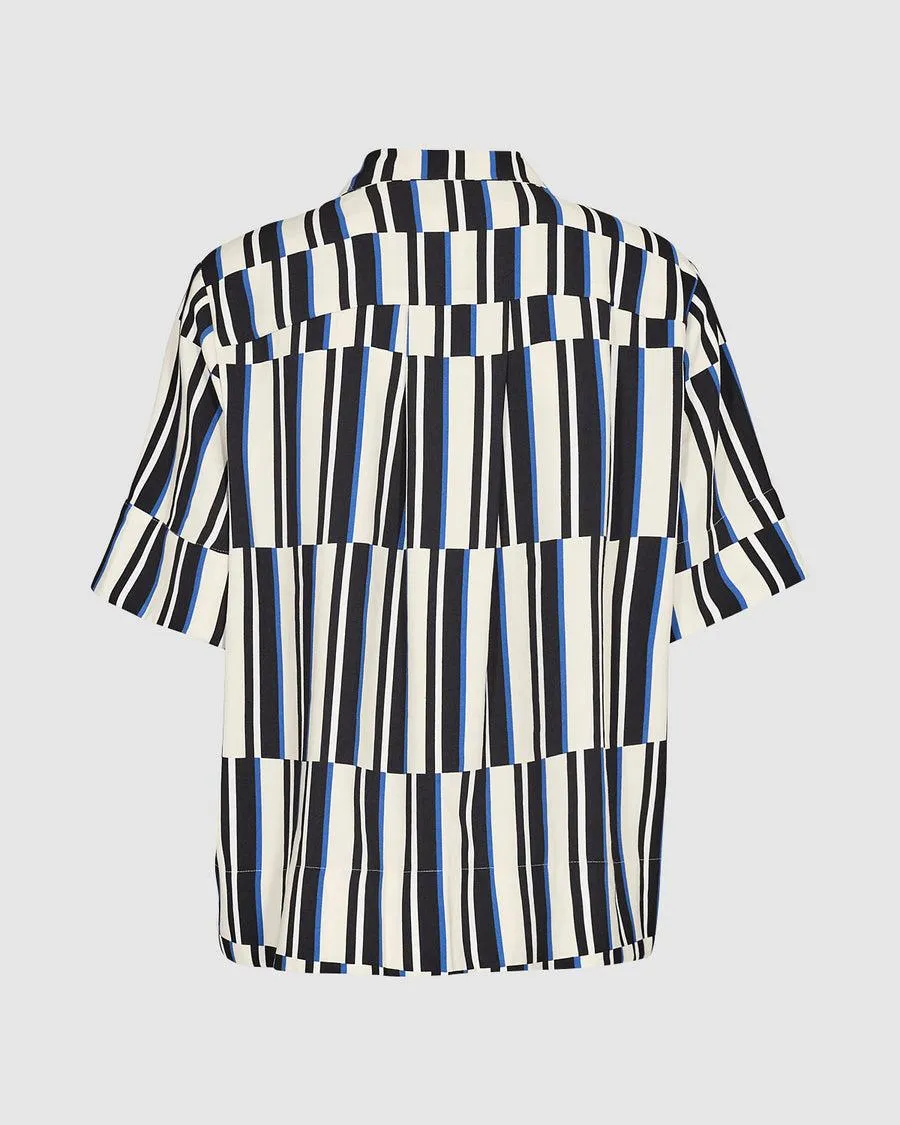 Minimum Seliana Short Sleeve Shirt In Delft