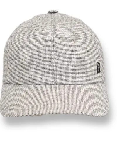 Mister Miller - Master Hatter Men's Frankie's Companion Cashmere Baseball Cap Grey Frankie's Companion