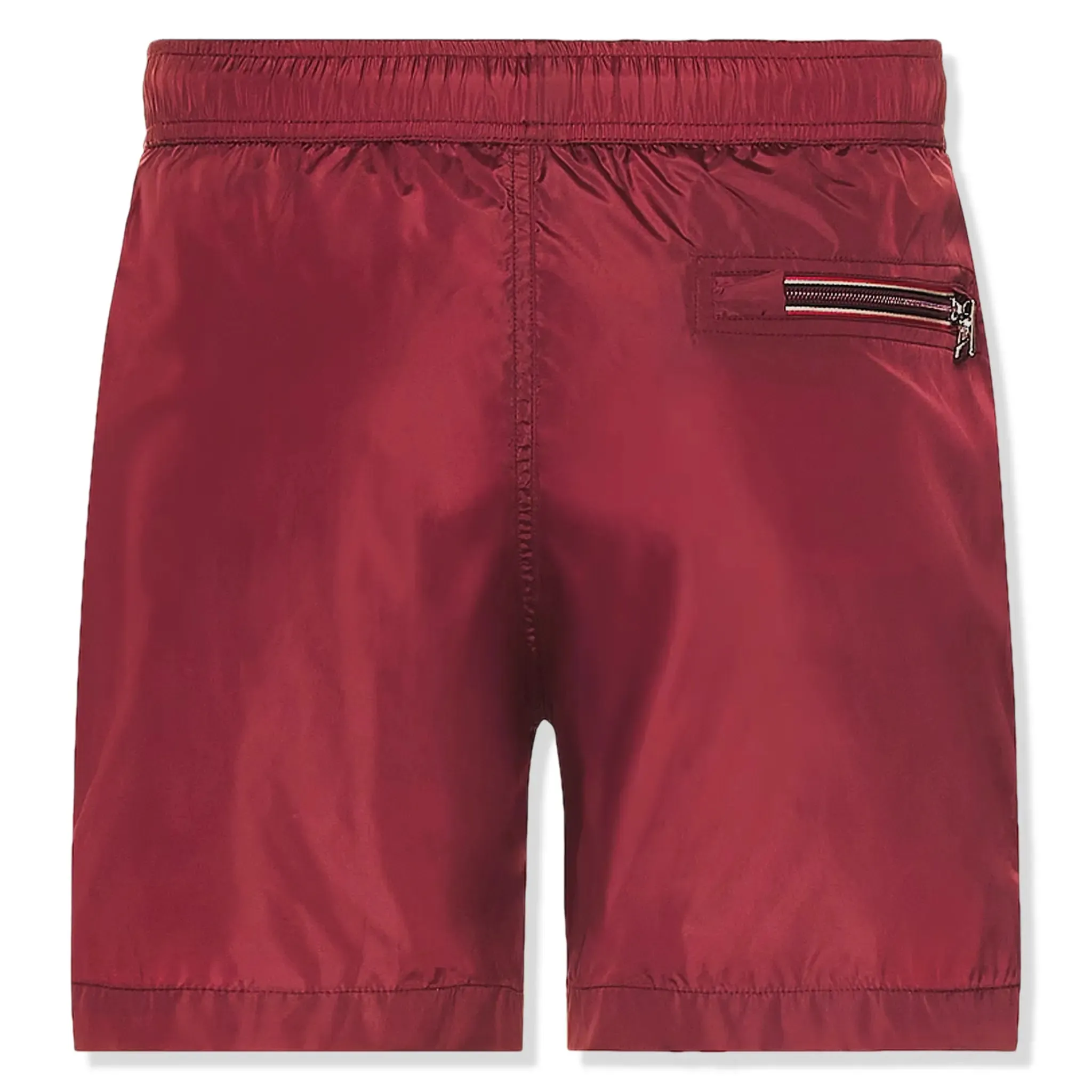 Moncler Burgundy Swim Shorts