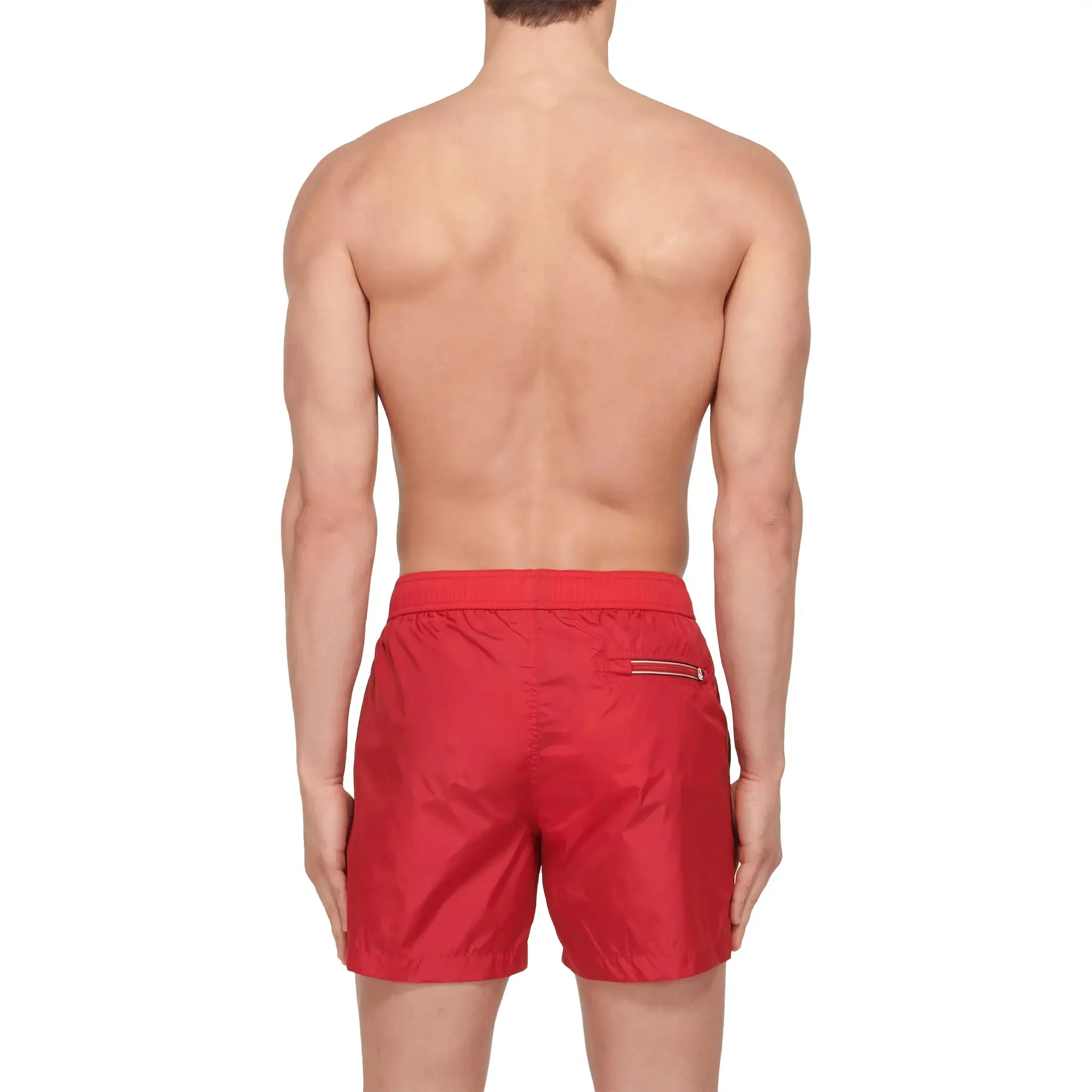 Moncler Red Swim Shorts