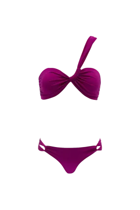 Narcissus Bikini in Magenta - Bottom