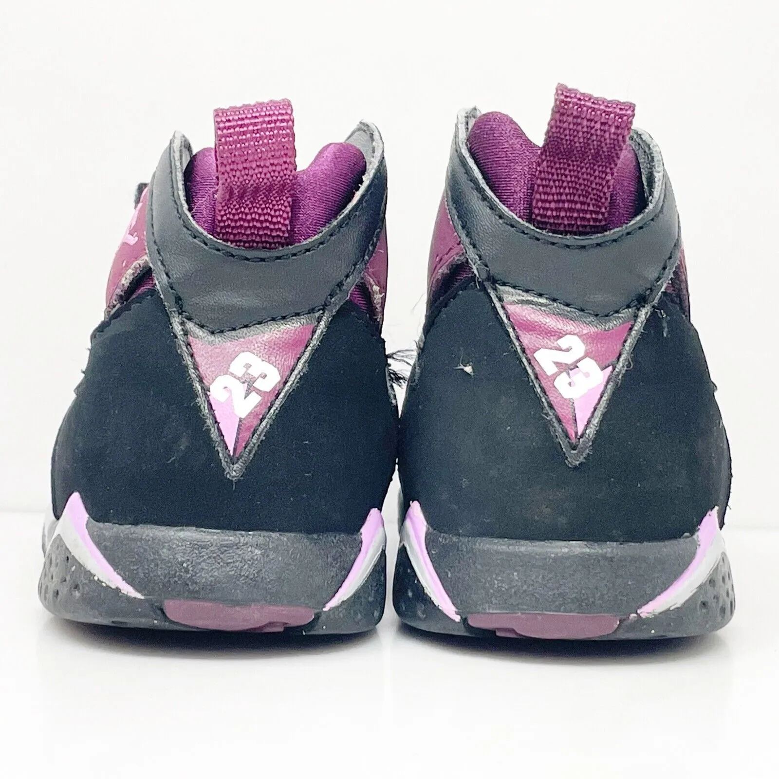 Nike Boys Air Jordan 7 705418-009 Purple Basketball Shoes Sneaker Size 7C