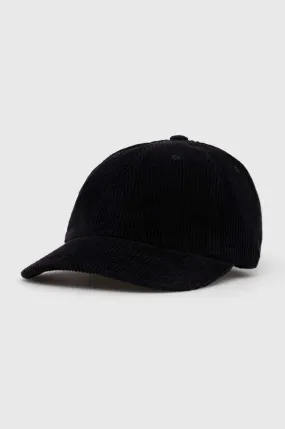 Norse Projects cap Wide Wale Corduroy Sports Cap black color N80-0131-9999