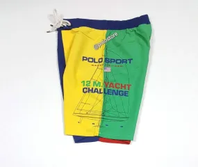 Nwt Polo Ralph Lauren Polo Sport 12 M Yacht Challenge Swim Trunks